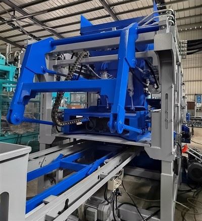 Hydrauliczna maszyna do blokowania cementu