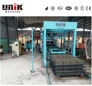 Blokujące maszyny do produkcji cegieł